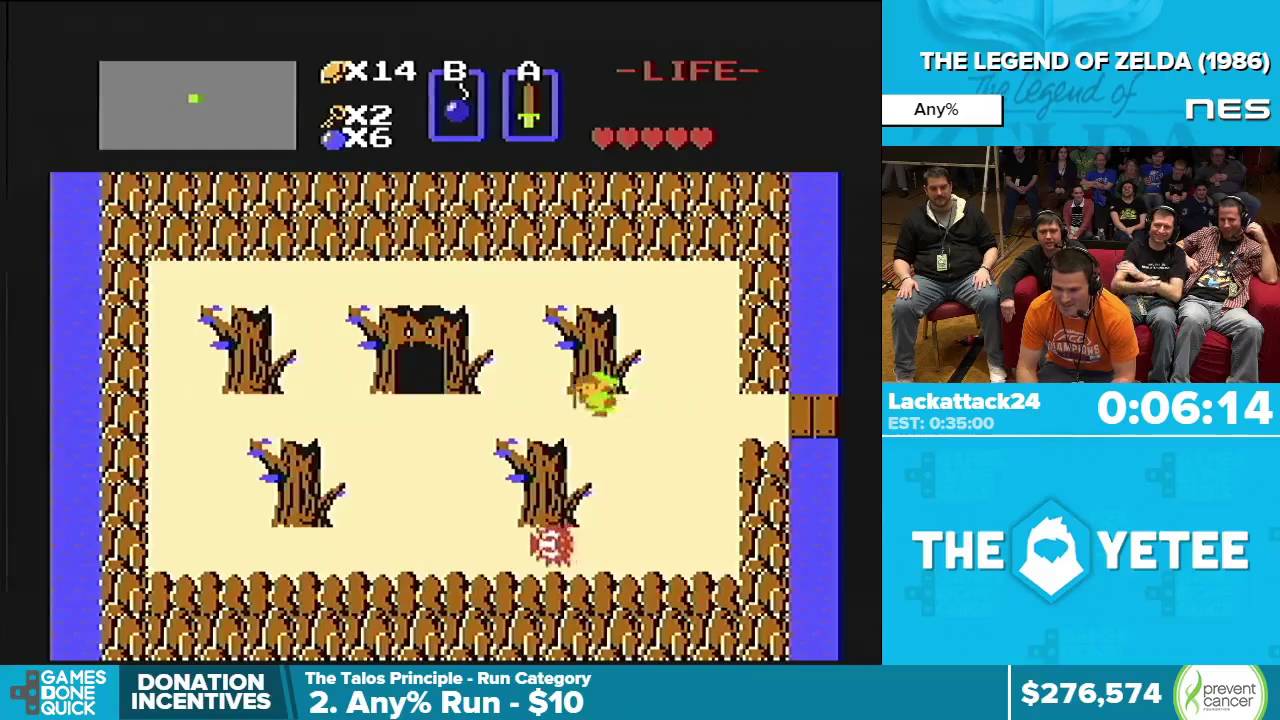 The Legend of Zelda by Lackattack24 in 30:14 - Awesome Games Done Quick 2016 - Part 50