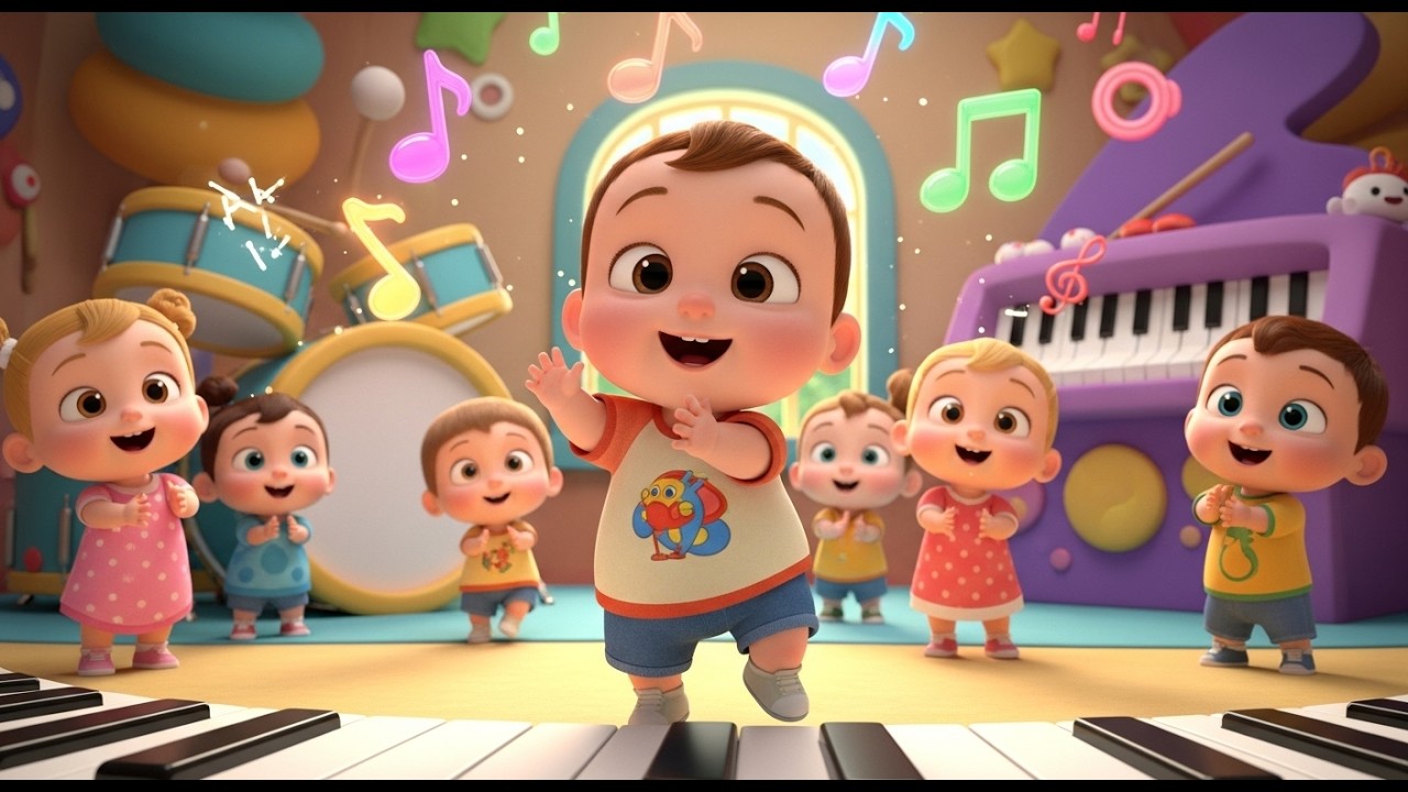 Dance Fun Magic 💃 | Fun Dance Song for Kids | Move and Learn for Toddlers