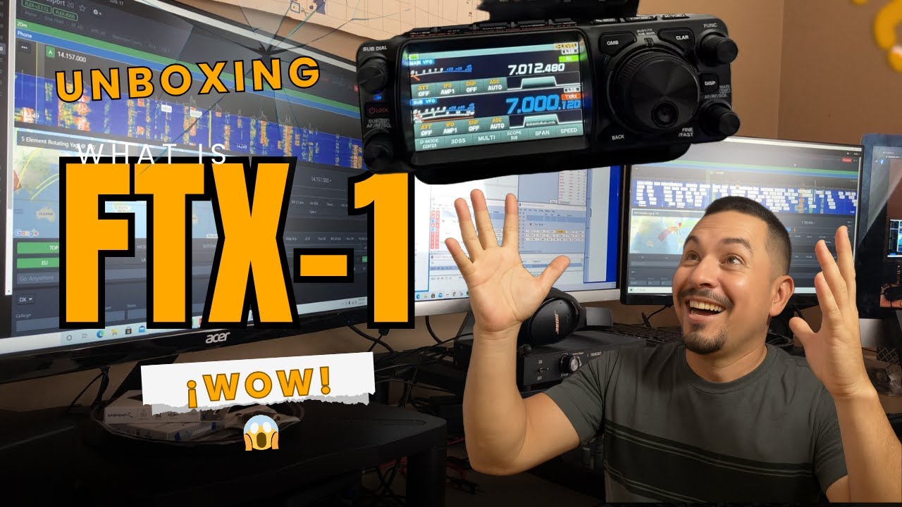 Unboxing Yaesu FTX-1 | ¿Revolución o más de lo mismo?