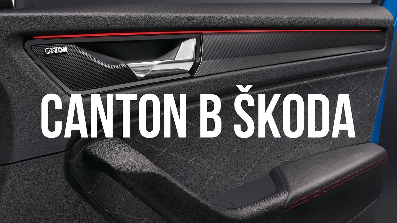 Музыка Canton в автомобилях SKODA на примере SKODA KODIAQ