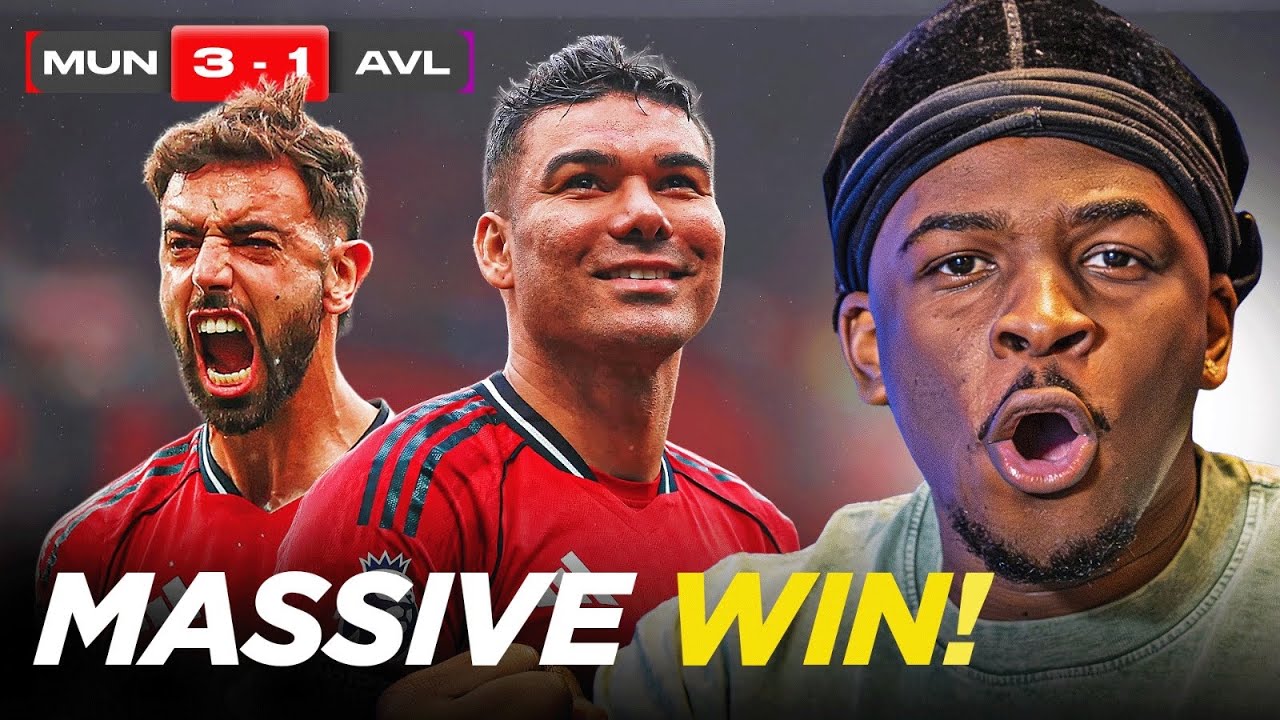 SUPPORT MICHAEL CARRICK FFS! | MAN UNITED 3-1 ASTON VILLA