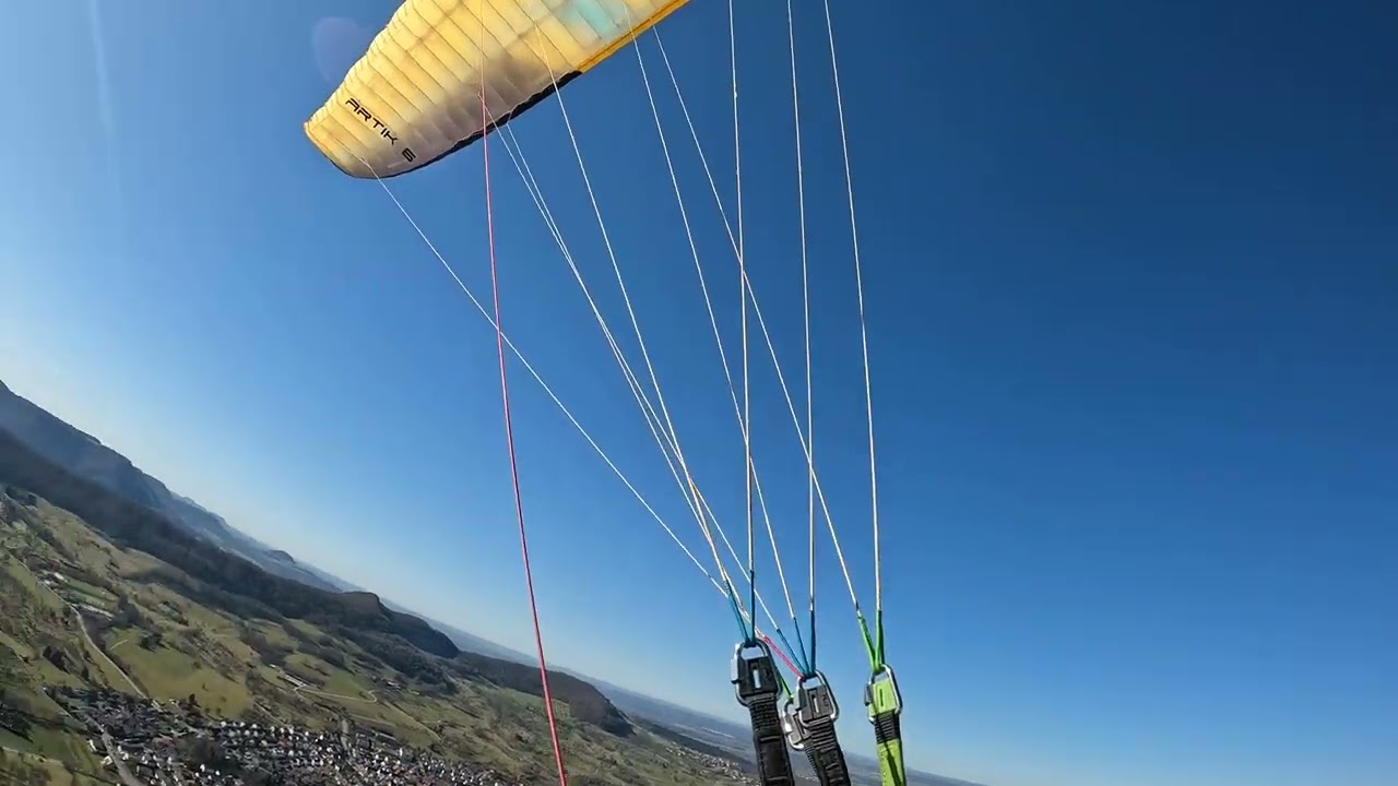 Paragliding Burg Hohenneuffen Startplatz W | Artik 6 | 21022023