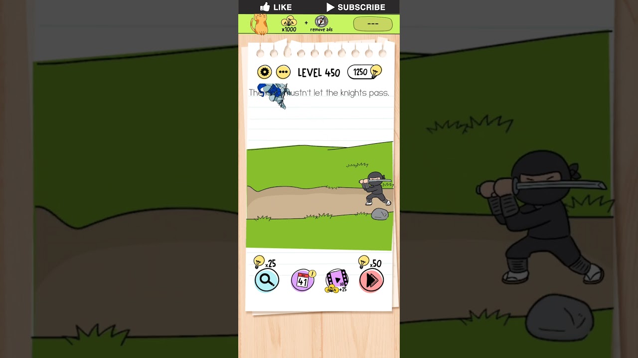 brain test tricky puzzles level 450 answer #gameplay #games #gaming #braintestlevels #puzzle