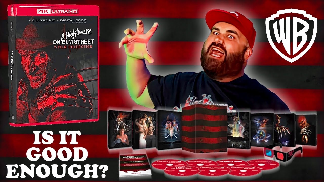 A Nightmare On Elm Street 4k box Art unveiled… FINALLY! 