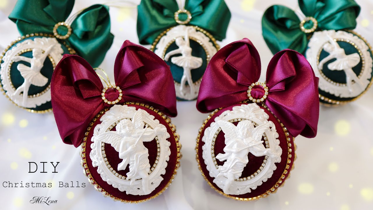 🎄 РОСКОШНЫЕ ЕЛОЧНЫЕ ШАРЫ 👑💖👑 Luxury Christmas Ornaments ✨