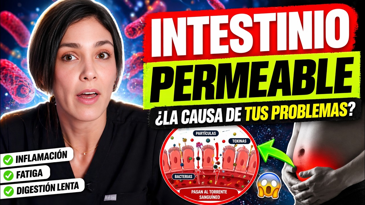 Intestino Permeable -Intestino INFLAMADO | Dra. Jackie