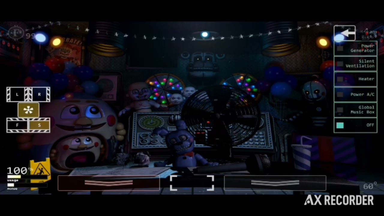 Jugando el fnaf mas dificil😱