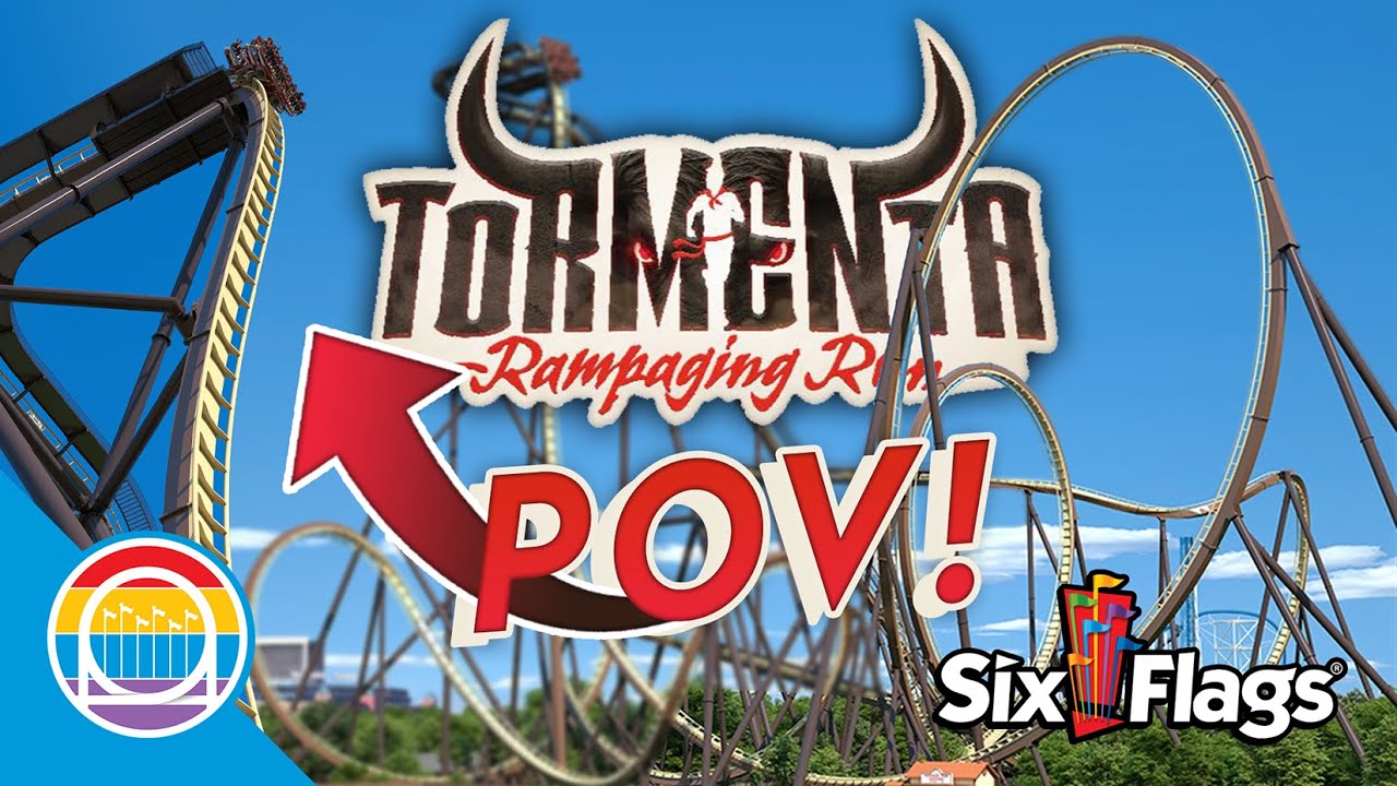 Tormenta: Rampaging Run от лица и первая реакция | Six Flags Over Texas' GIGA Dive Coaster 2026