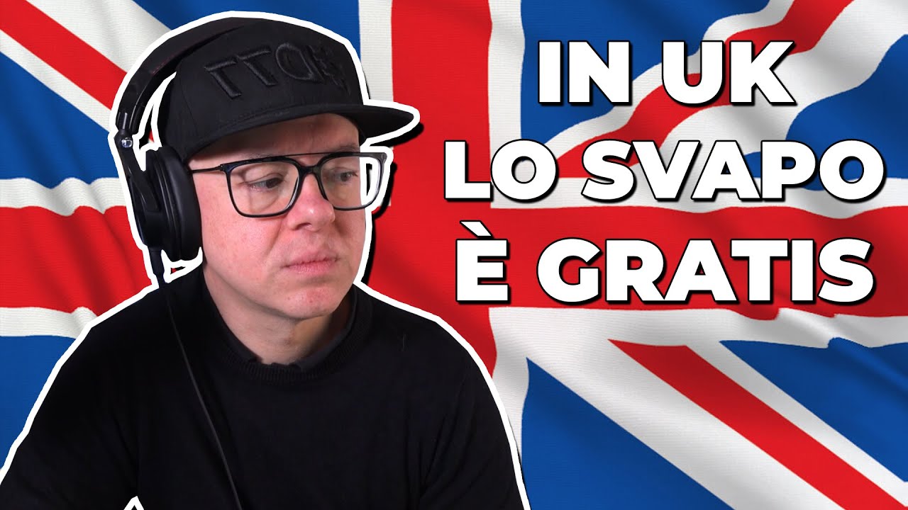 Lo SVAPO &egrave; GRATIS in INGHILTERRA