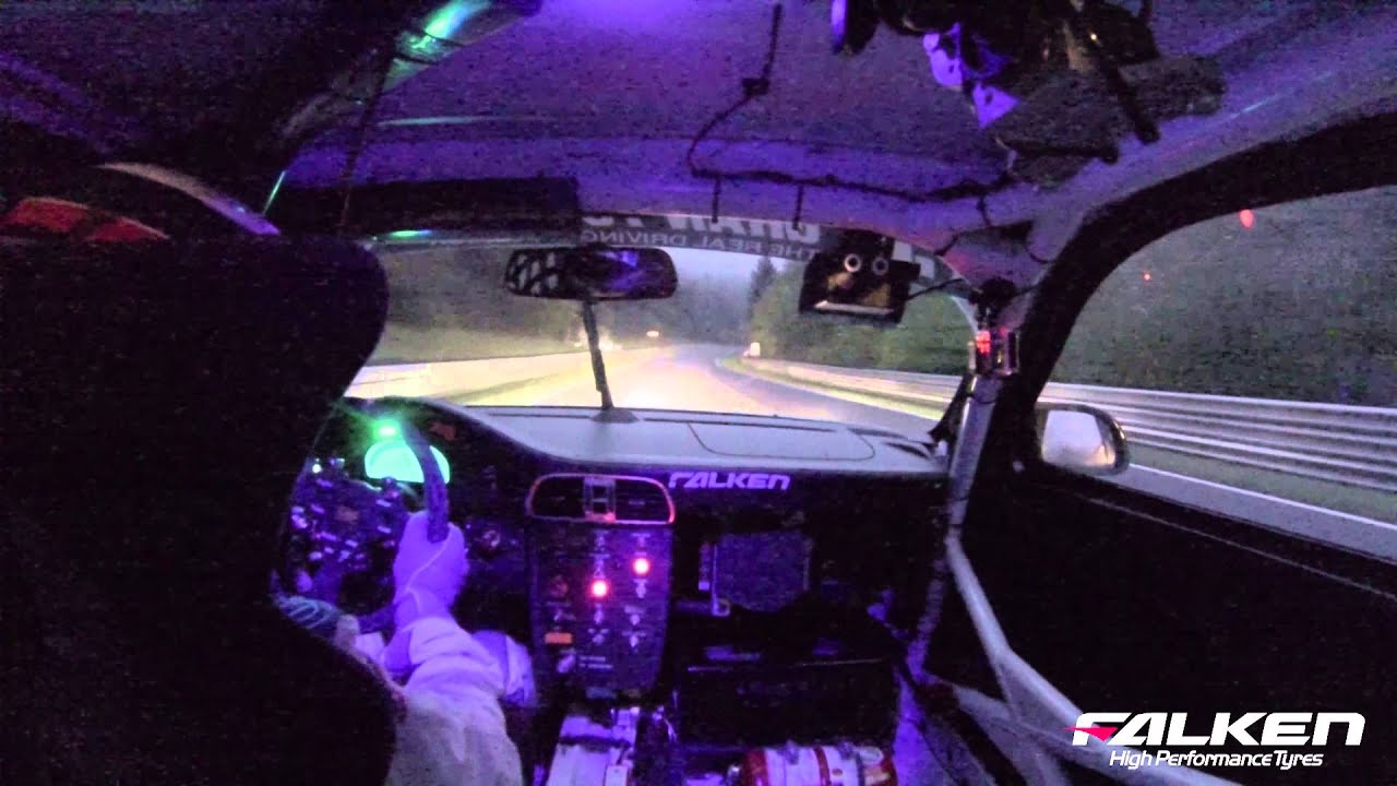 Falken Motorsports - Onboard 24h-Race 2013 friday qualifying