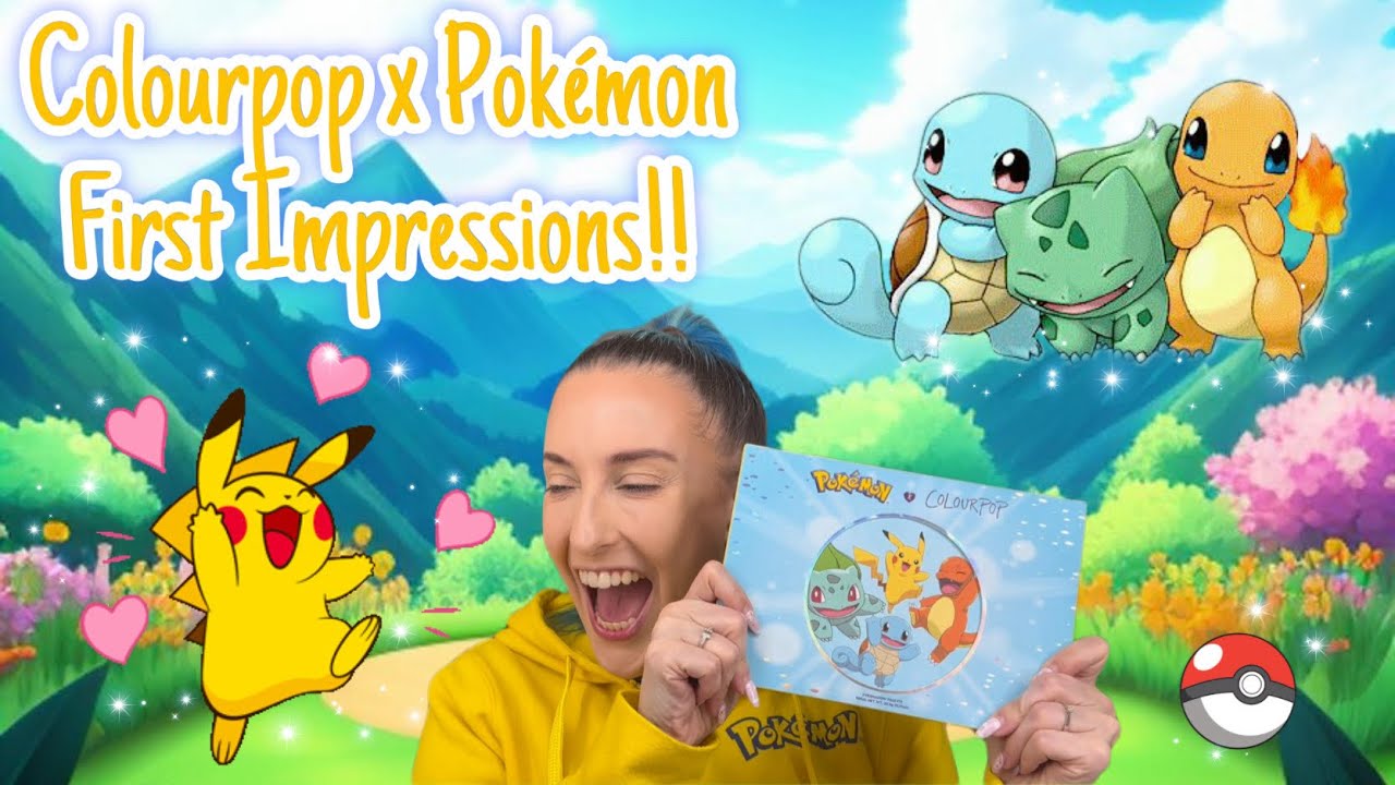 Colourpop x Pokémon First Impressions!!