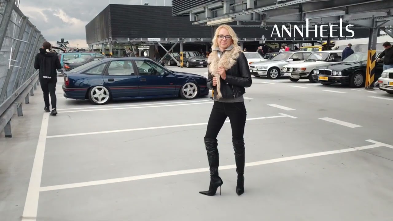 ANIA - DI MARNI BOOTS AT THE CAR SHOW