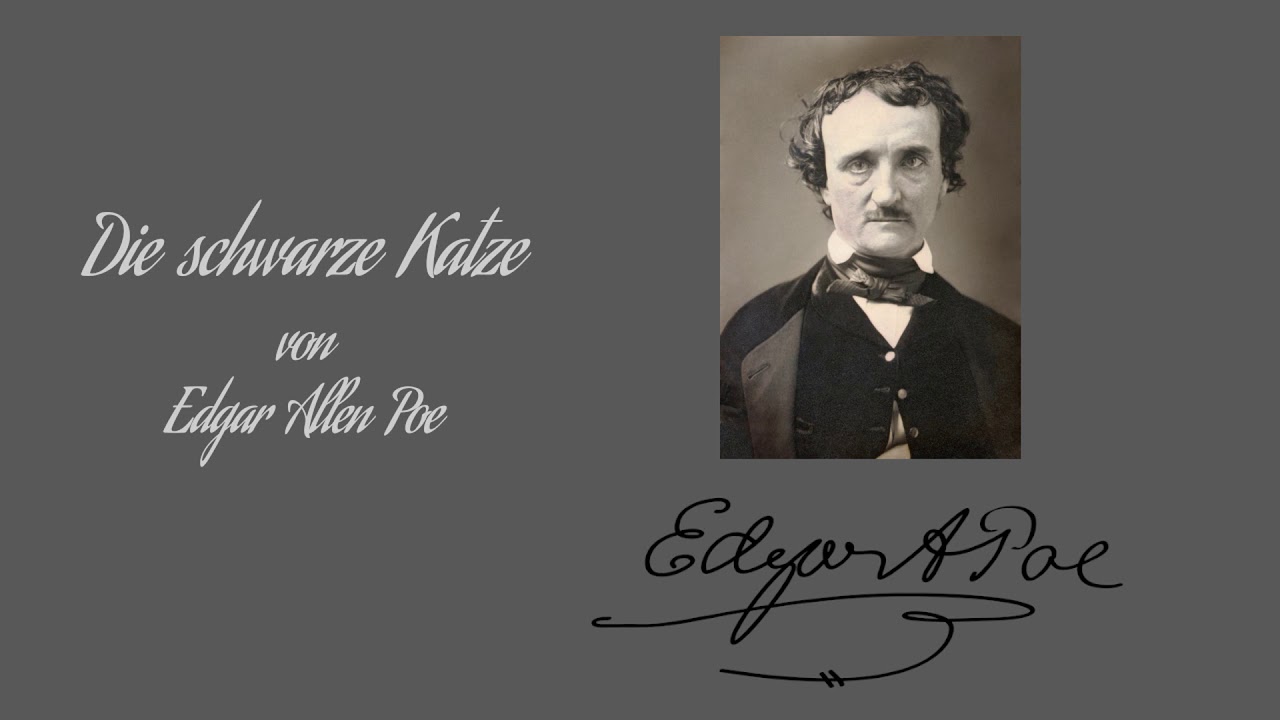 Die schwarze Katze - Edgar Allan Poe (1809-1849) Hörbuch deutsch komplett