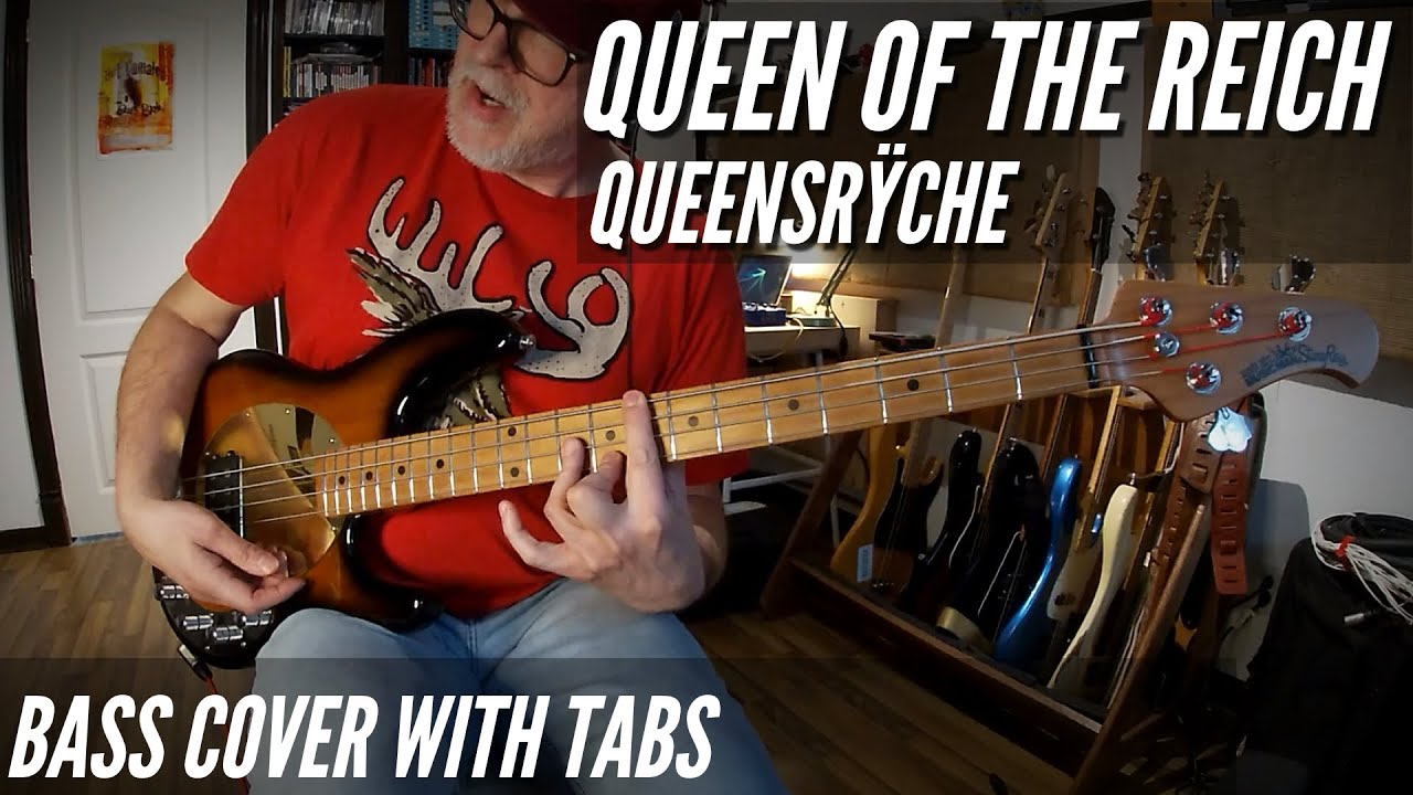 Queensrÿche - Queen Of The Reich - Bass Cover With Tabs.