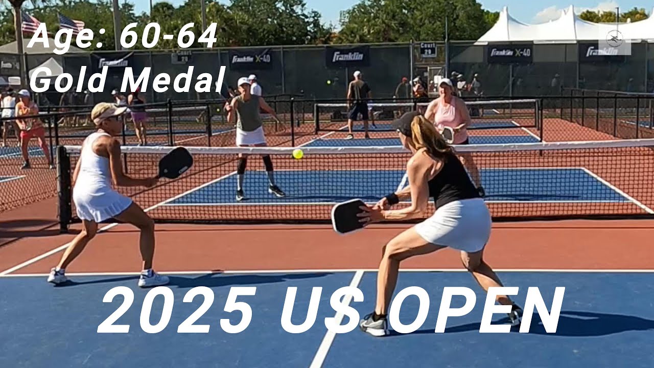 Women's Age: 60-64 Gold Medal Pickleball Match - 2025 US OPEN