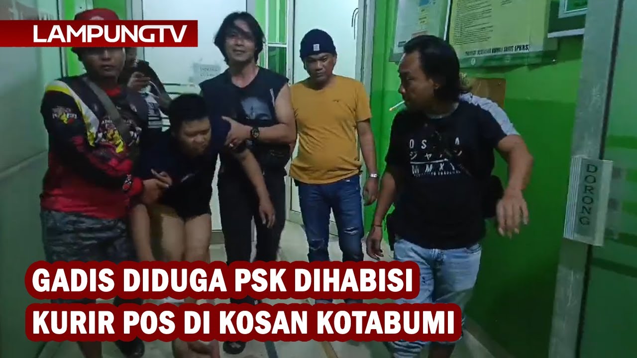 Gadis Diduga PSK Dihabisi Kurir Pos di Kosan Kotabumi