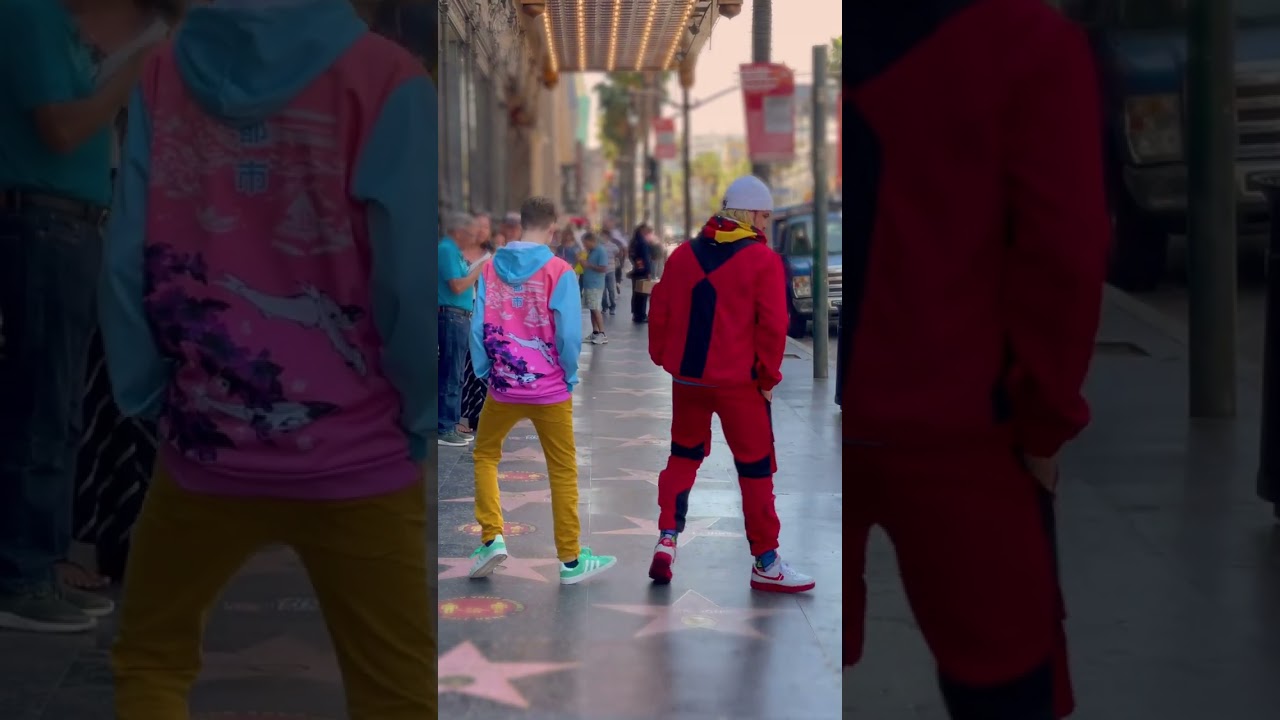 SMOOTHEST GLIDE EVER?!?!? Merrick & Rampage Hollywood Blvd #Shorts Throwback!