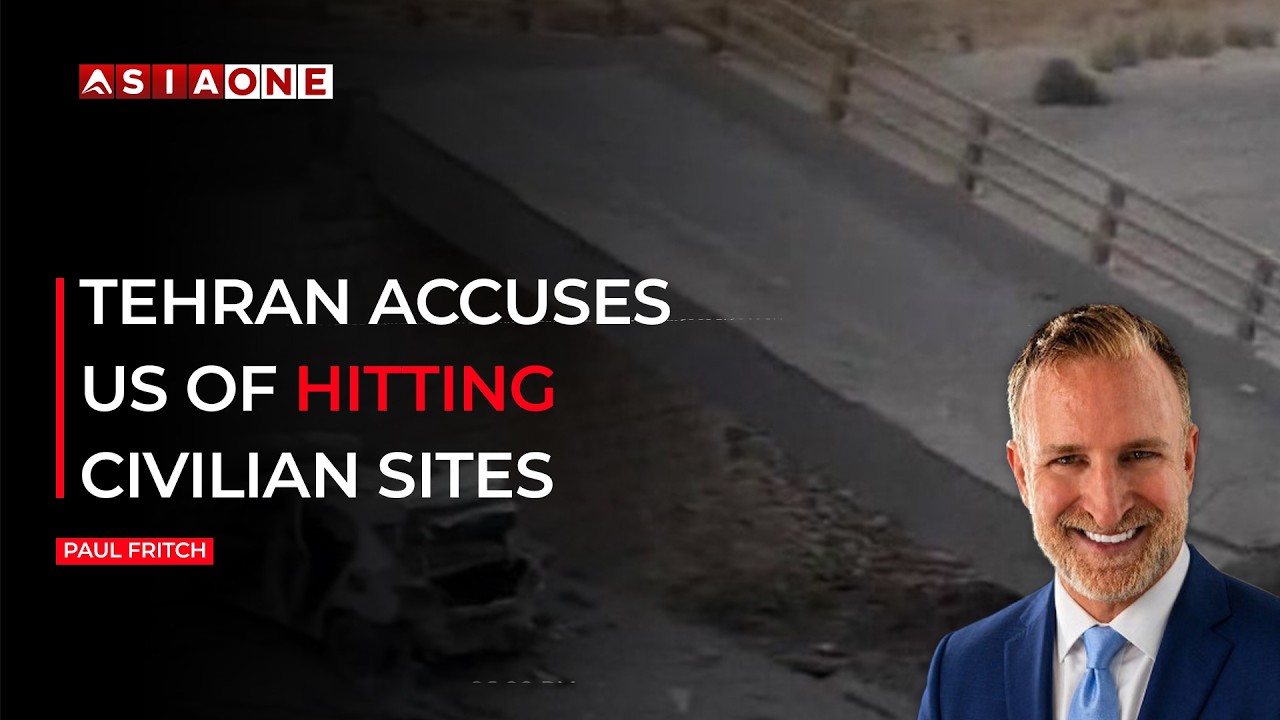 Tehran Accuses Washington Of Hit-ting Civilian Sites | Paul Fritch | Asia One News