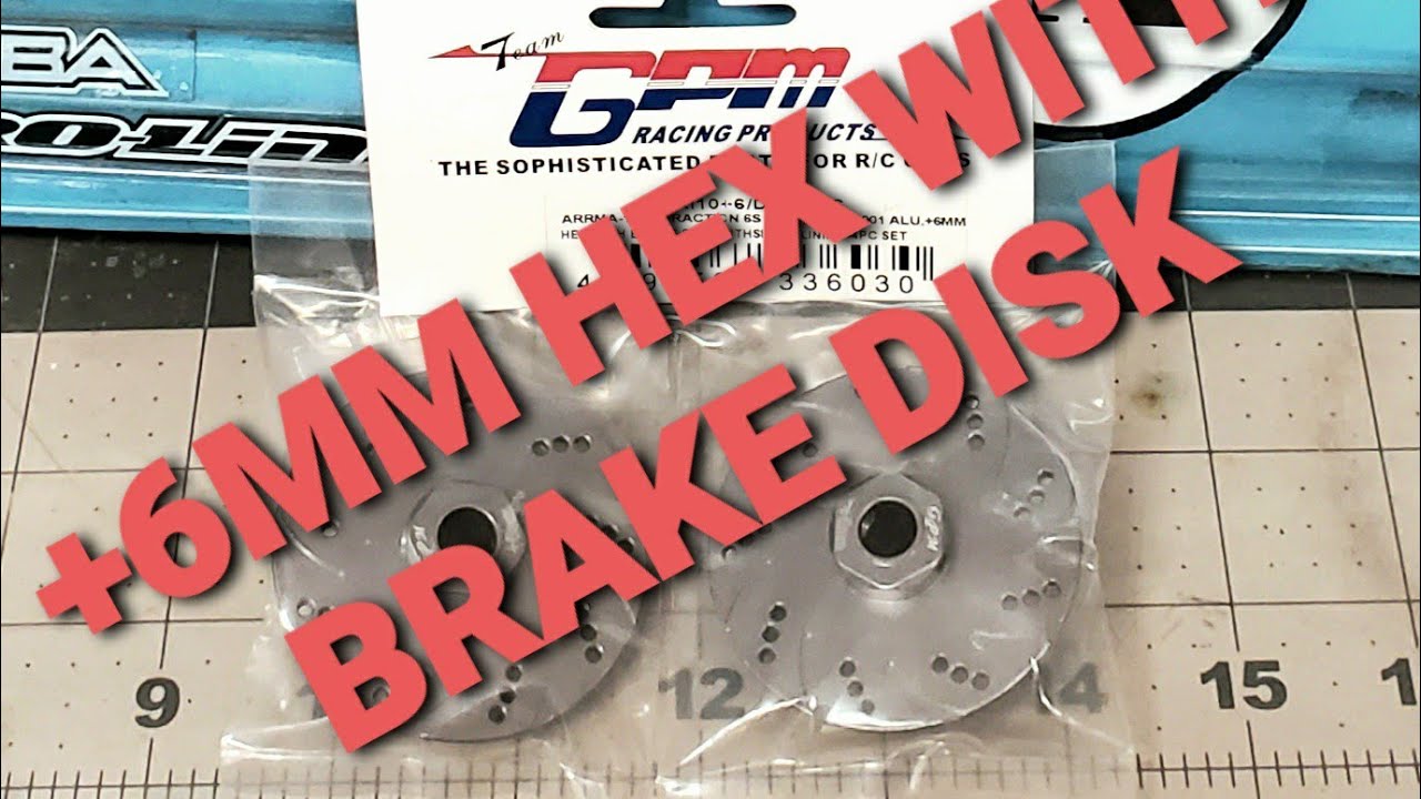 Arrma Infraction GMP +6MM Hex  Spacers or Extensions. With Brake Disk. Should you buy?