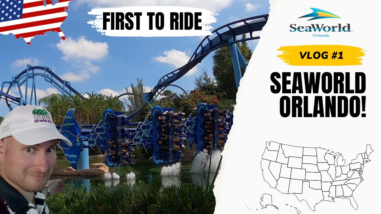 FTR - SeaWorld Orlando (Ice Breaker et Mako c'est lourd en vrai!)