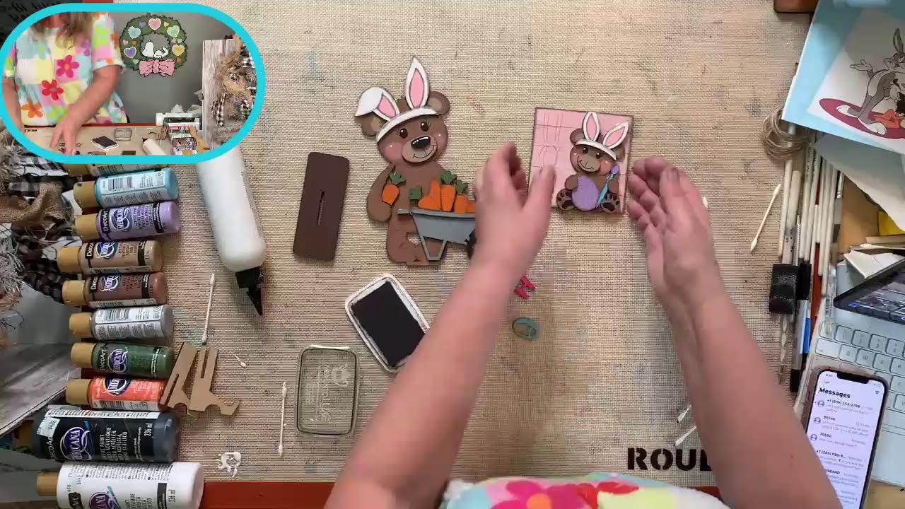 🐇🐇🐇 March Craft Kt - Part 1 - diy craft kit 🐇🐇🐇