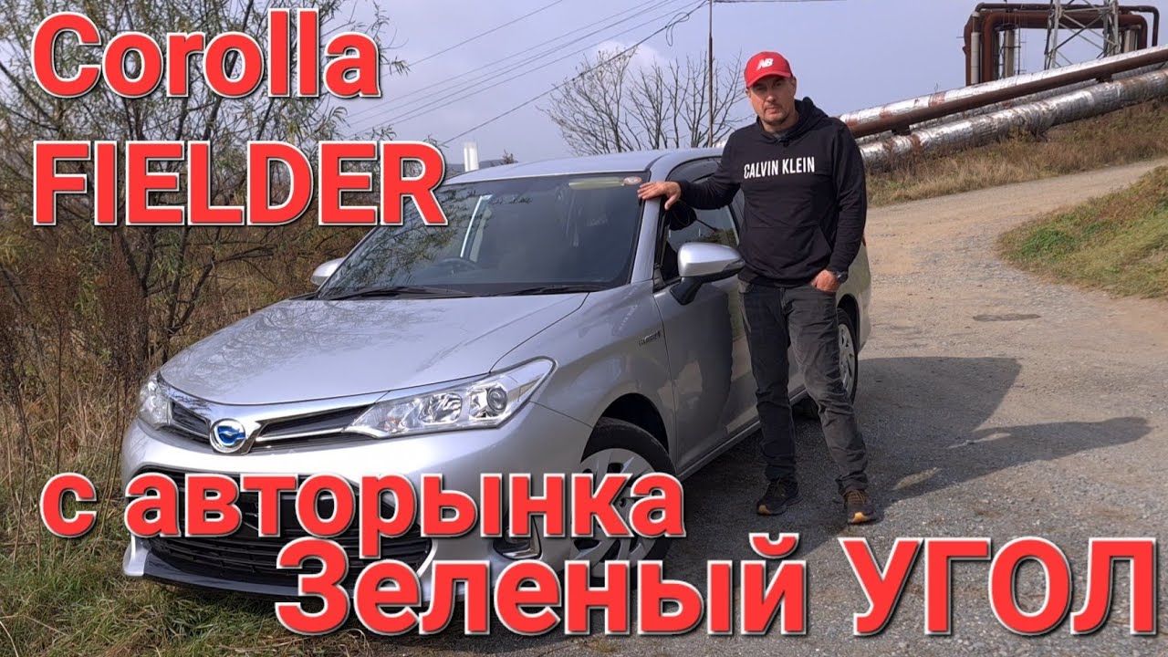 Corolla Fielder с авторынка Зеленый Угол. В чем причина популярности? Полный обзор.