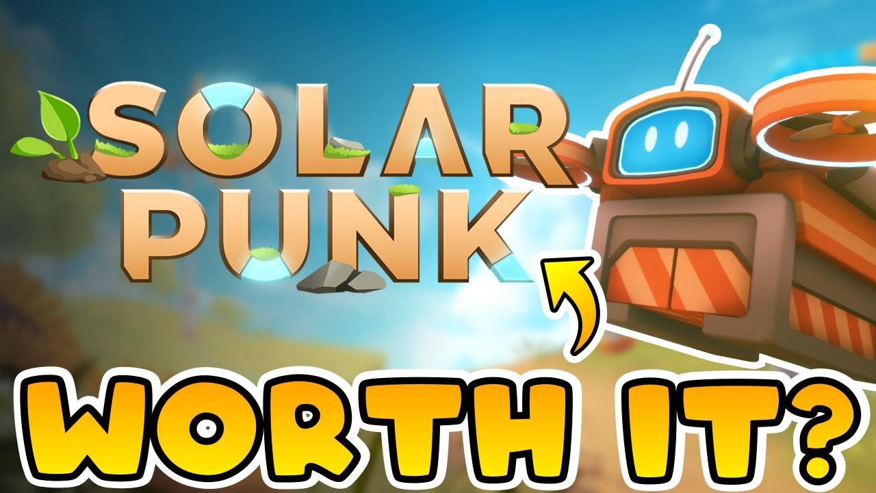 Early look at Solarpunk! Is this upcoming survival crafting game worth it?