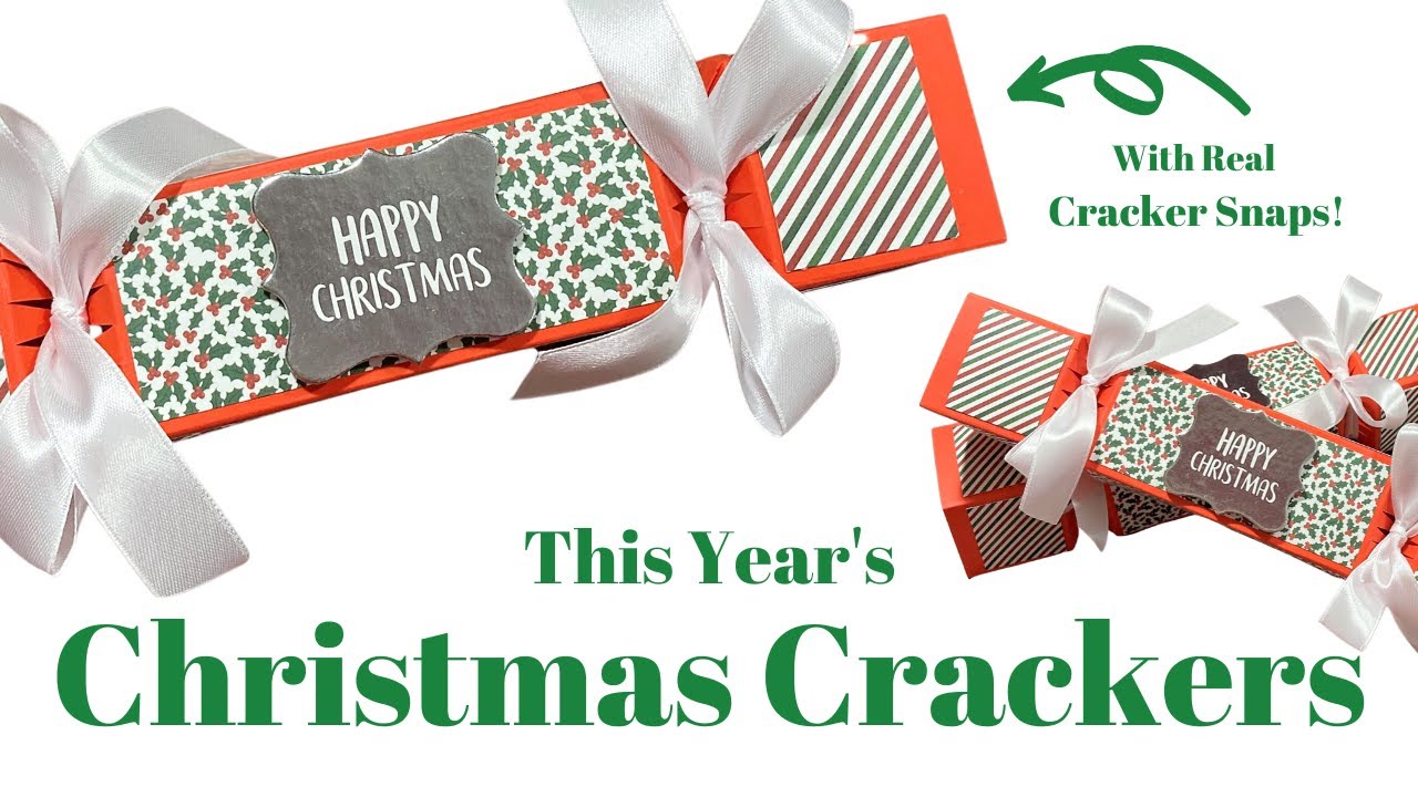 My DIY Crackers For This Year! Merry Christmas 😘
