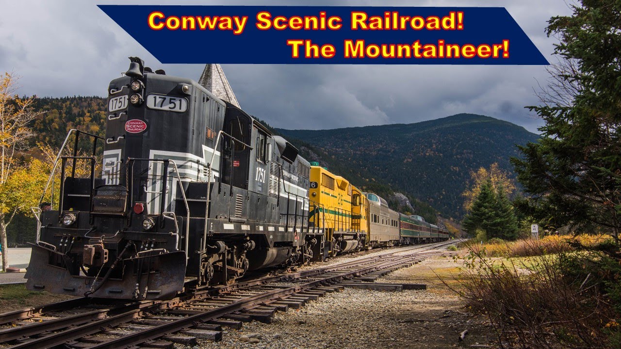 Lets Ride! Episode 2: Conway Scenic Railroad's 'Mountaineer'; A trip through the Crawford Notch!