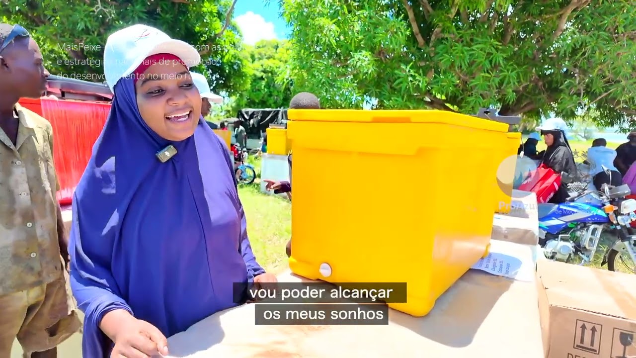 Helena Felipe José Agostinho - Benefici𝐚́ria do Programa MaisPeixe Sustentável