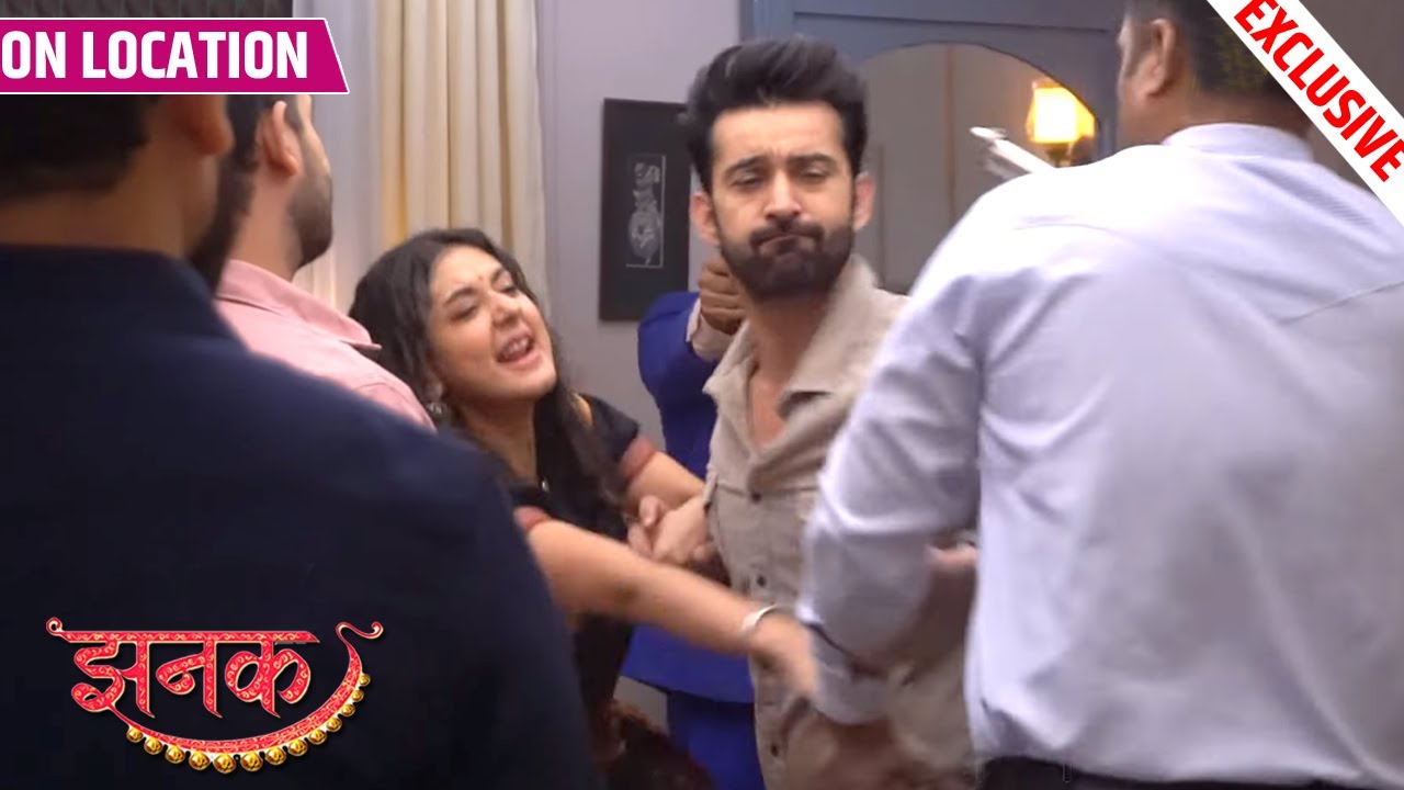 Jhanak | Gundo Ne Ki Rishi Ki Pitai, Jhanak Ka Phuta Gundo Par Gussa | On Location