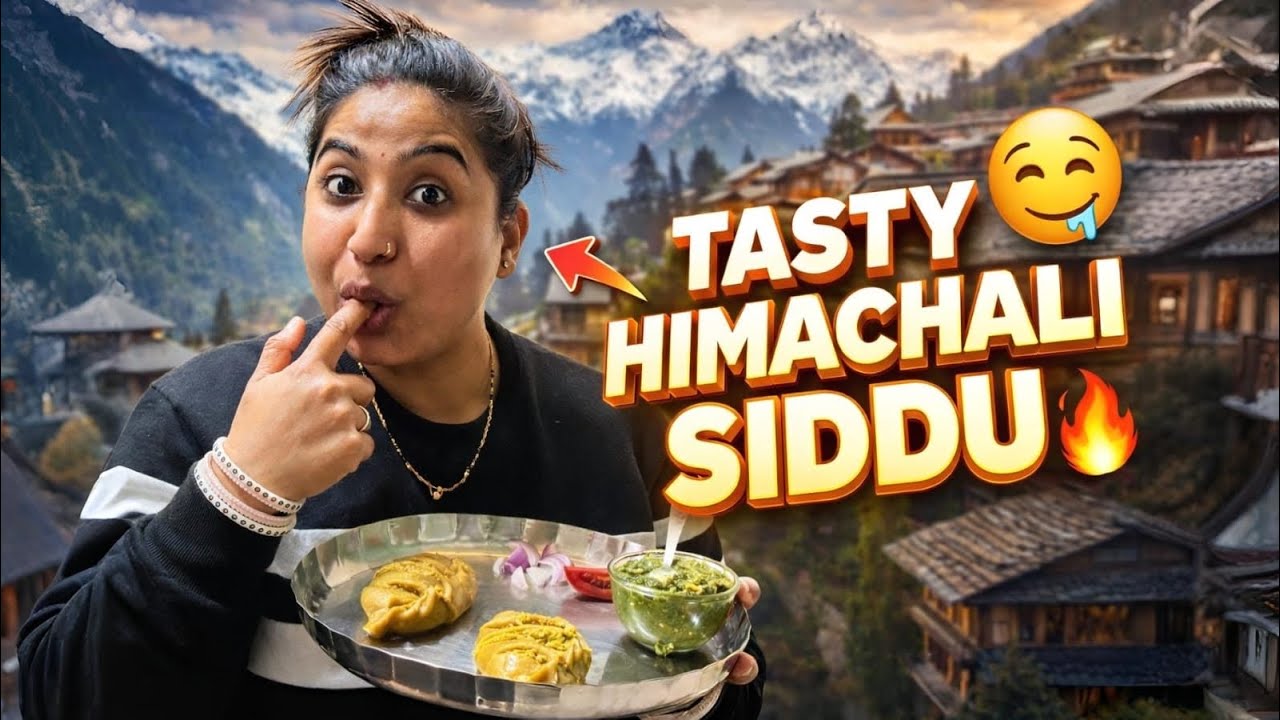 Yashu Ne Banaye Tasty Himachali Siddu😍