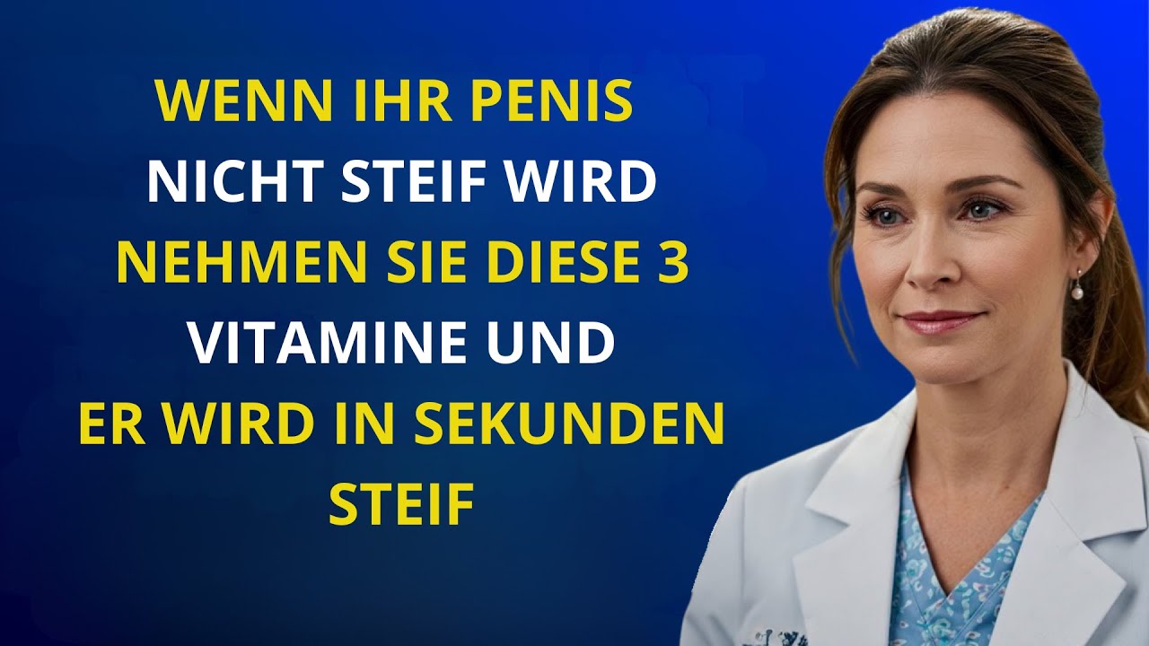 Männer über60: 3 essentielle Vitamine für Energie Leistungsfähigkeit und Vitalität | Gesundheitsarzt