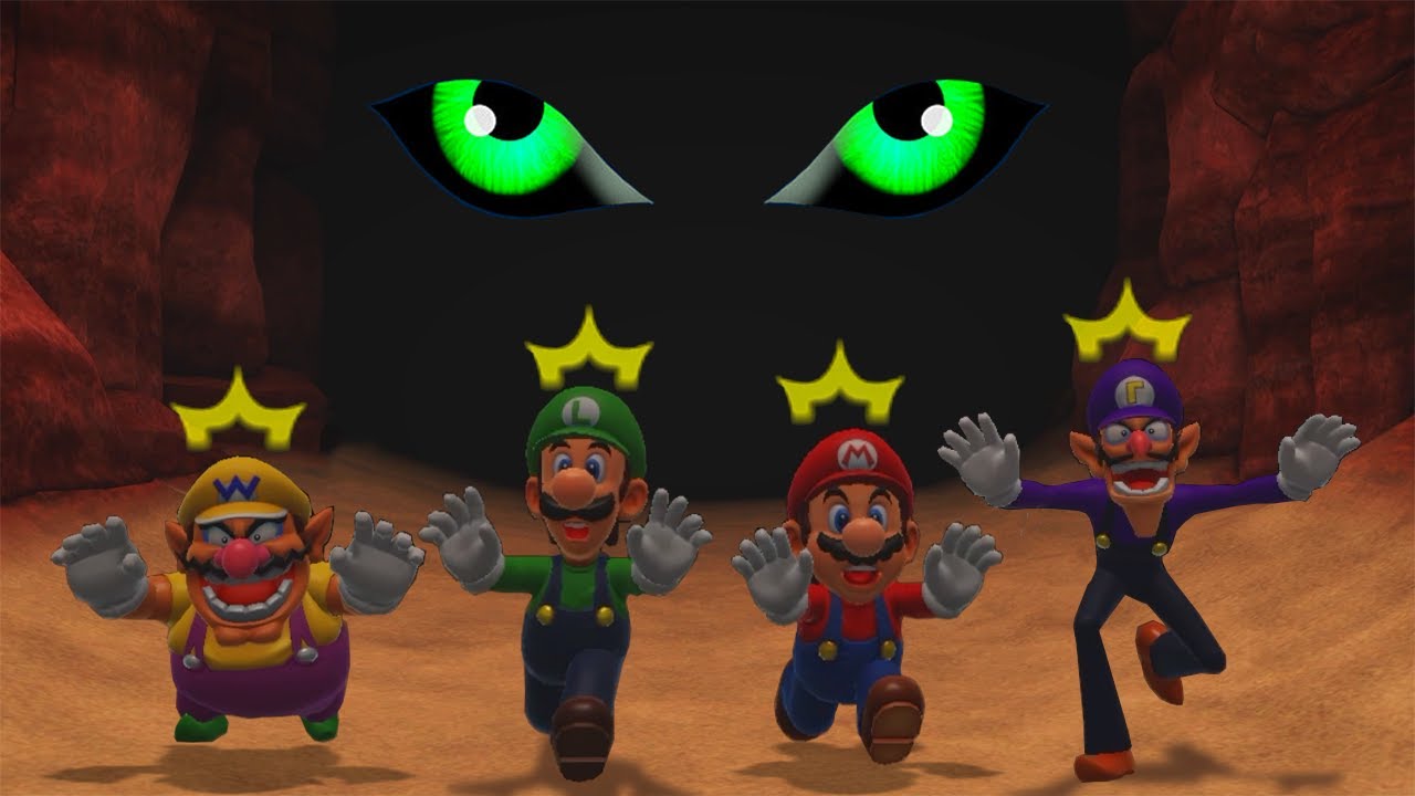 Mario Party Series - The Best Minigames - Mario vs Luigi vs Wario vs Waluigi