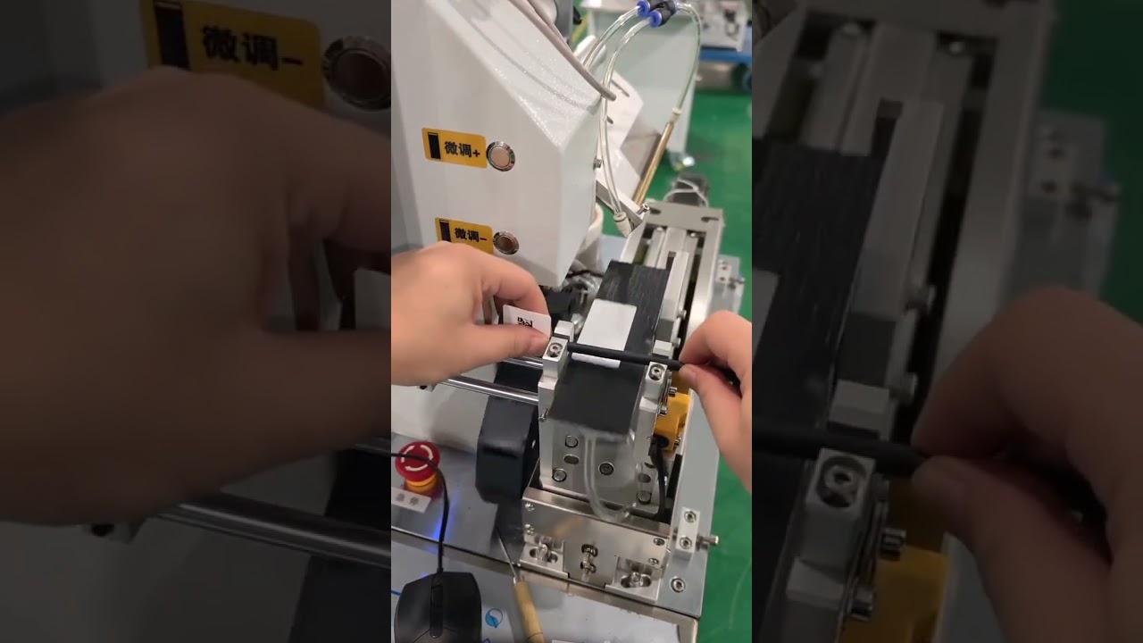 For high labeling accuracy, please use a wire labeling machine#labelingmachine #labeler