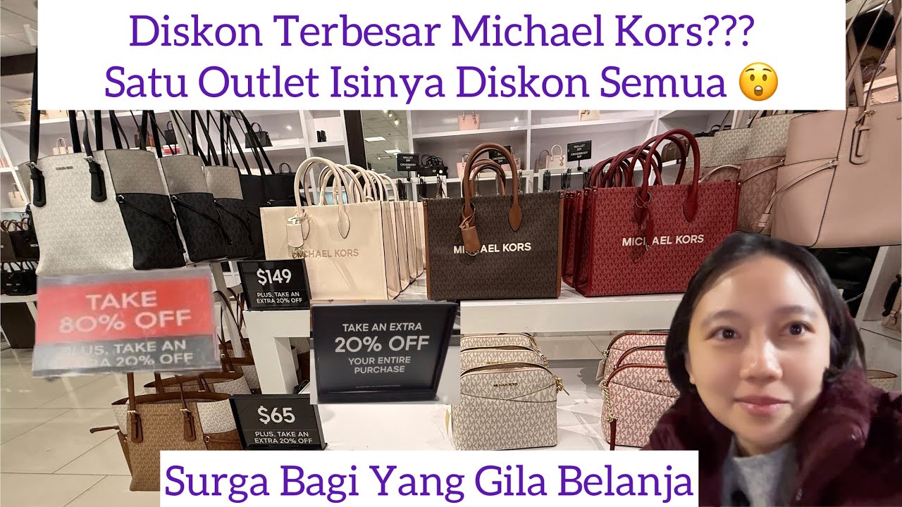 Edan! Michael Kors Diskon Semua Item, Diskon Bukan Kaleng-Kaleng.