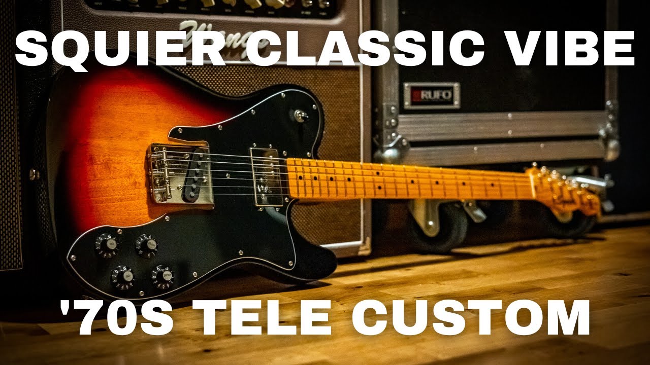 Обзор Squier Classic Vibe Tele Custom