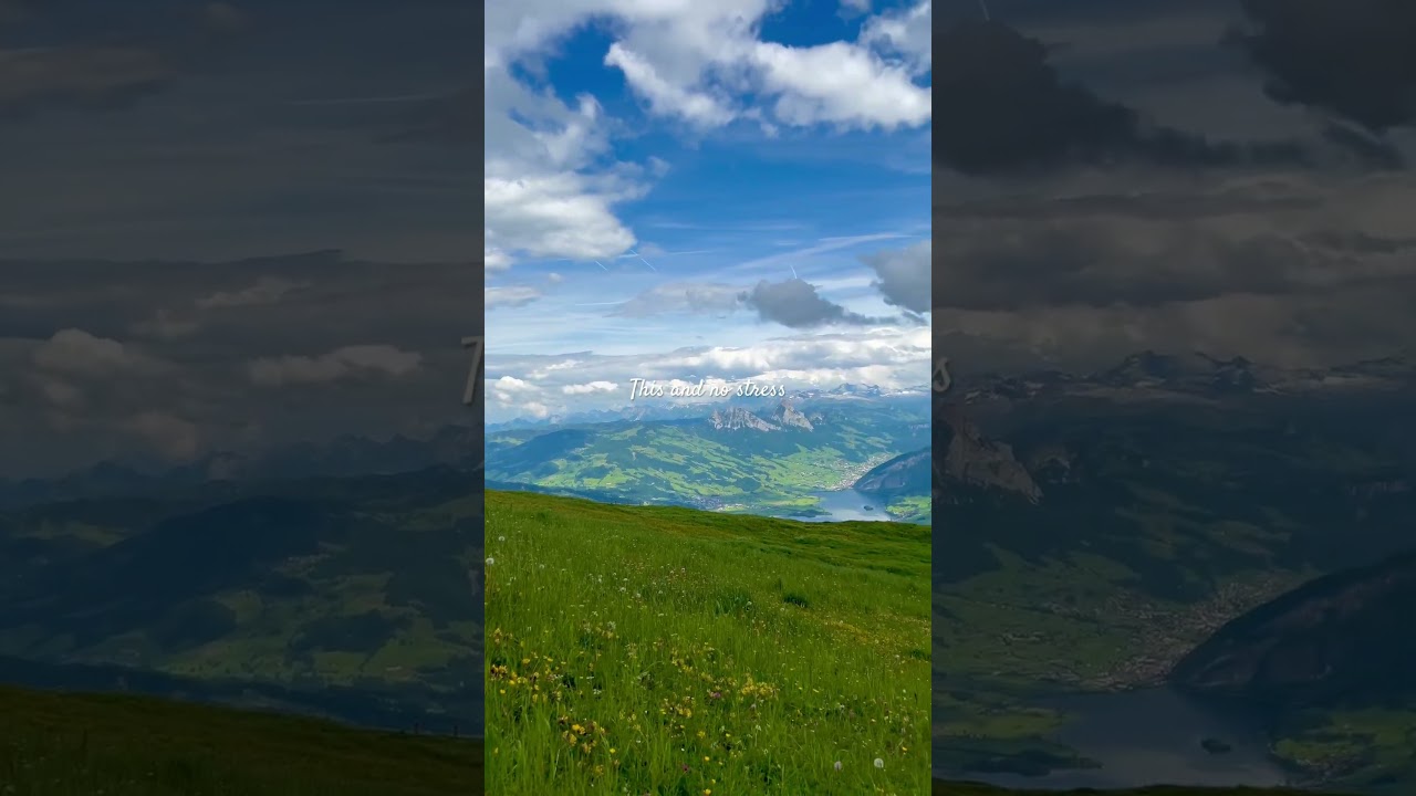 Walking through swiss meadows #switzerland #travel #nature #spring #mountain