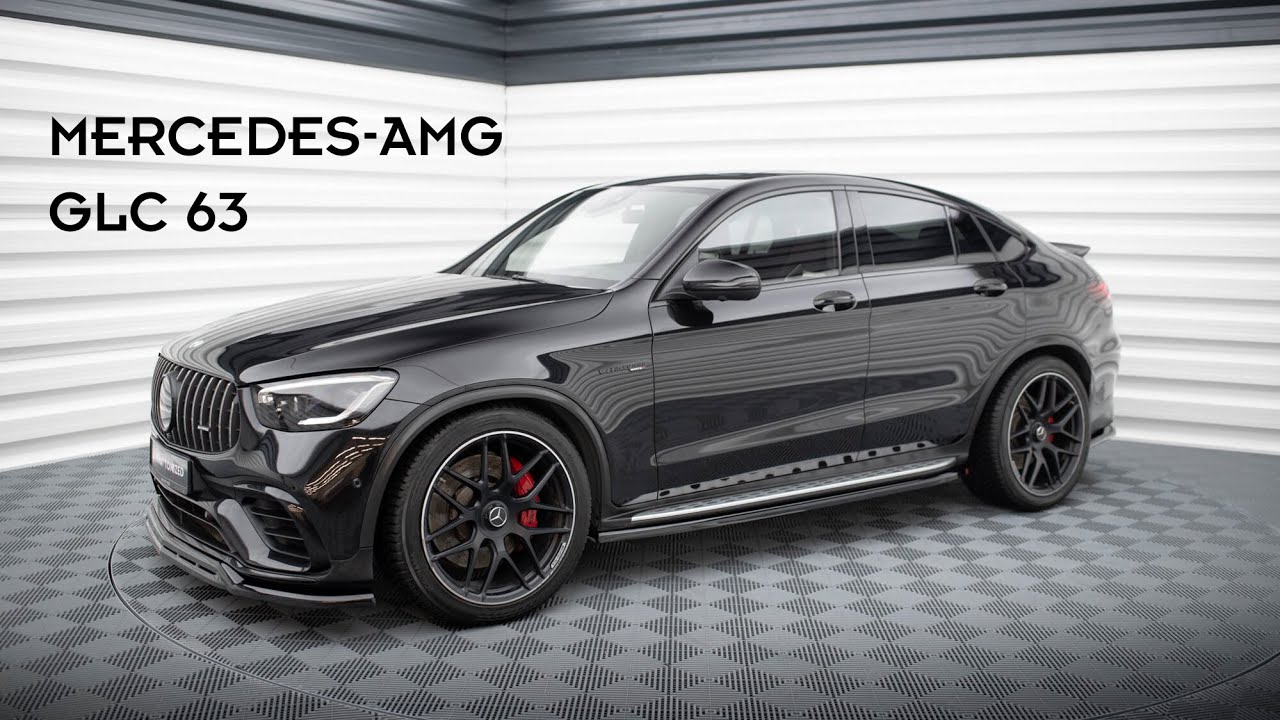 Mercedes-AMG GLC 63 C253 (2015 - 2022) | Maxton Design Splitter Set | Presentation #229