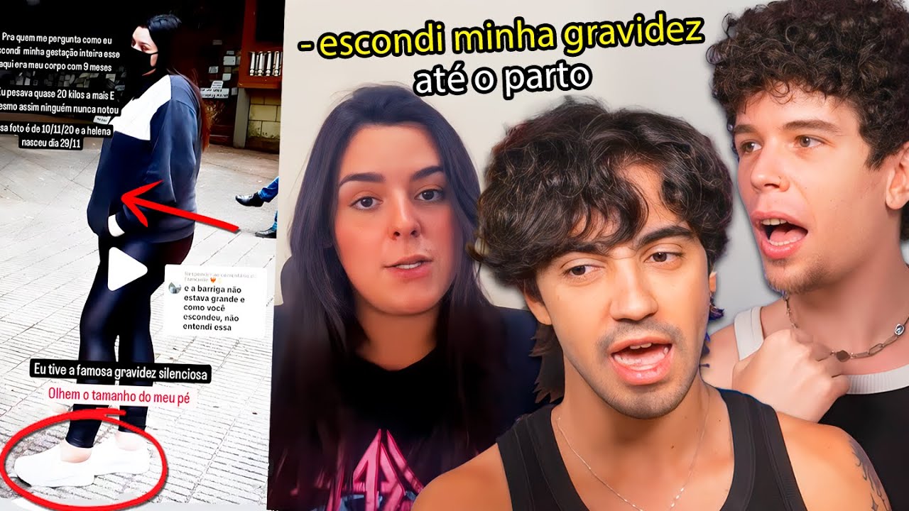 a adolescente que escondeu 9 MESES de gravidez dos pais e amigos
