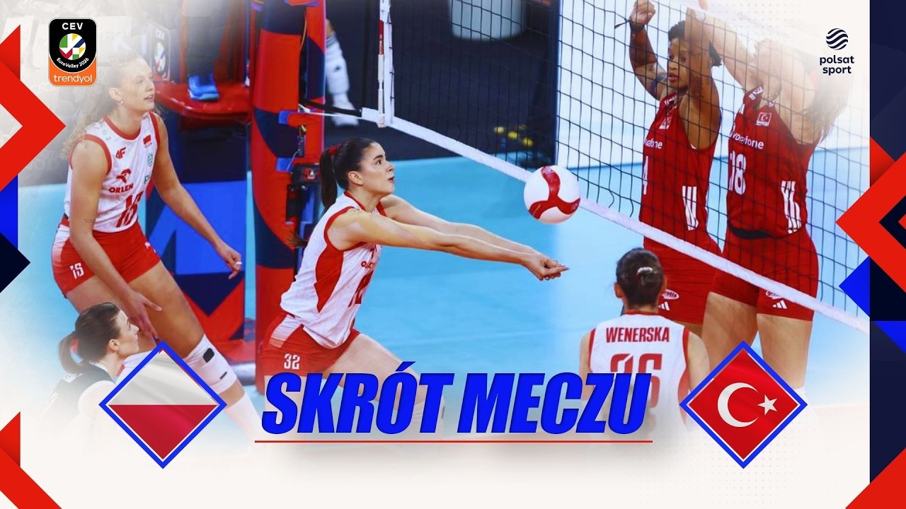 POLSKA - TURCJA I MISTRZOSTWA EUROPY I SKR&Oacute;T MECZU