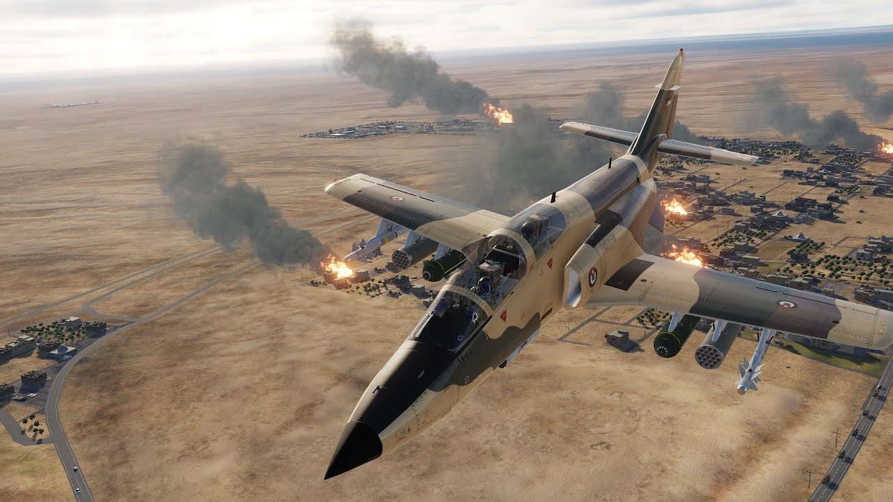 DCS World C-101CC in Action over Syria