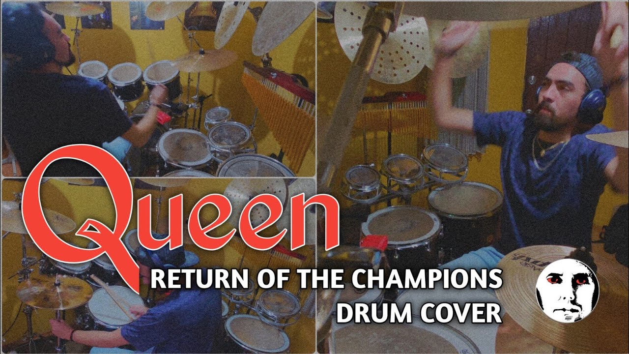 Fat Bottomed Girls - Queen Return Of The Champions - Drum Cover