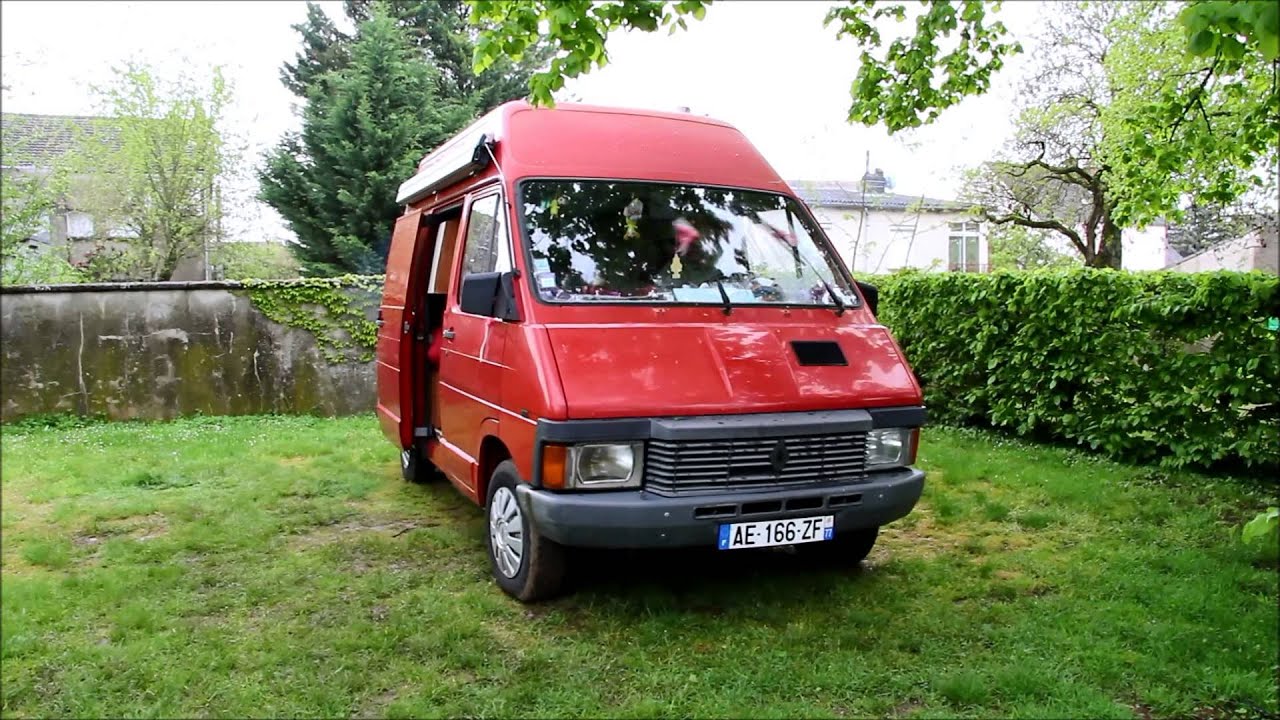 Départ du Trafic T1000D amenagé