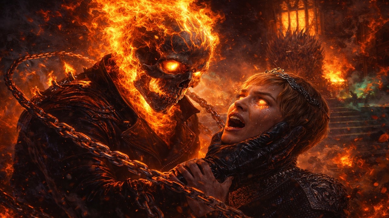 What If Ghost Rider Judged Westeros in Game of Thrones?