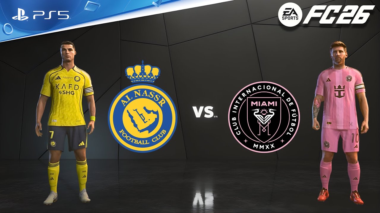 FC 26 - Al Nassr vs Inter MIami | Club Friendly | Rodríguez vs Ronaldo epic showdown