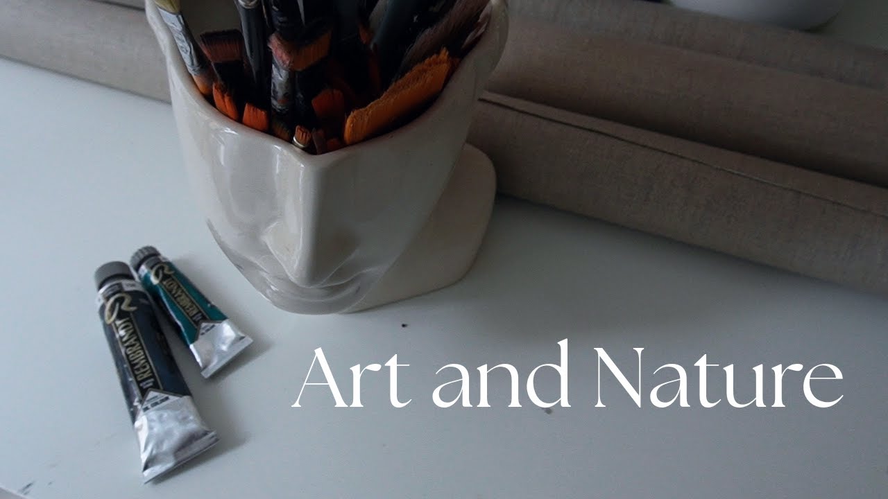 A quiet, slow day | Painting, Walking & Tea Time