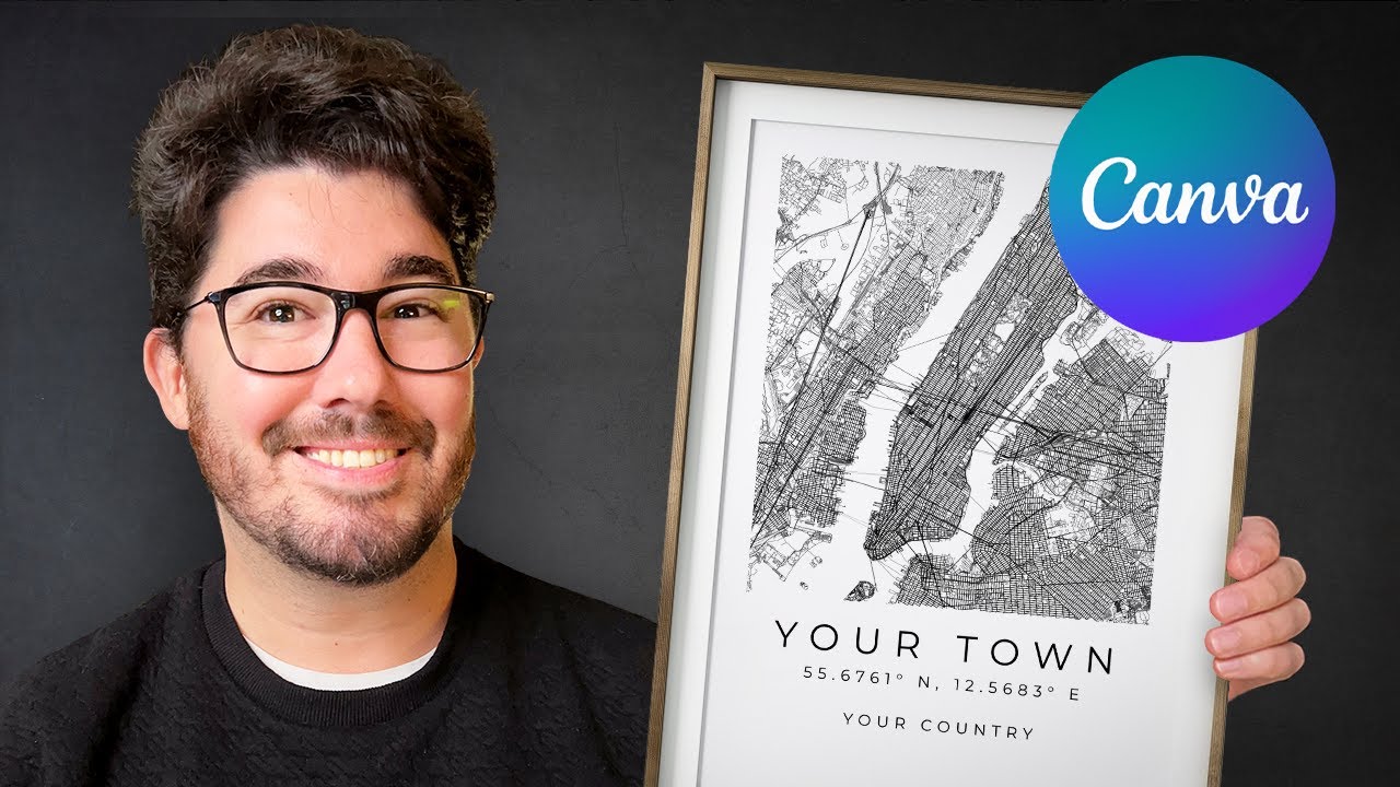 Create Custom City Maps in Canva (For Free)