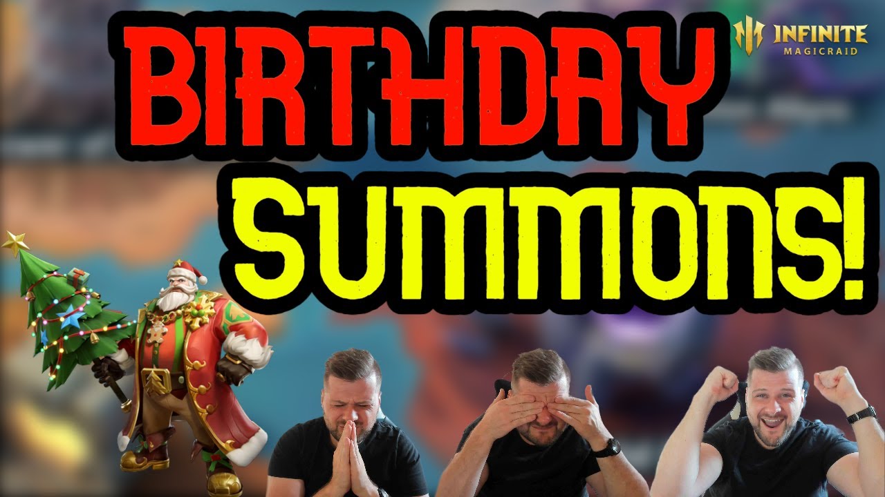 Birthday Summons For Nicholas! Lets Get Lucky! - Infinite Magicraid