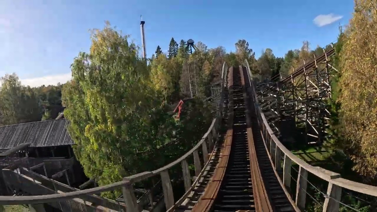 Tusenfryd - TunderCoaster med Go Pro Hero 12 4K